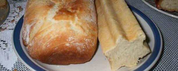 Two loaves of pain de mie.