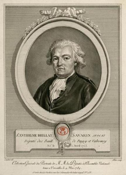 Jean Anthelme Brillat-Savarin (1755-1826)