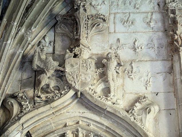 Cahors cathedral cloister kale