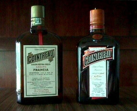 Botellas de Cointreau