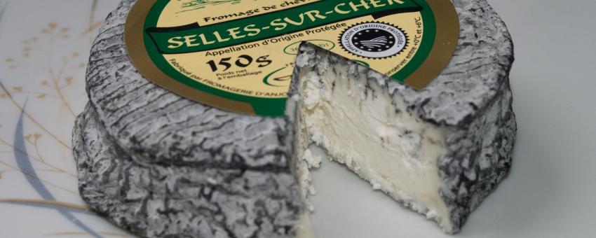 Selles-sur-Cher is a French goats'-milk labelled Protected Designation of Origin (PDO) cheese, made in the Centre region of France. Its name is derived from the commune of Selles-sur-Cher.