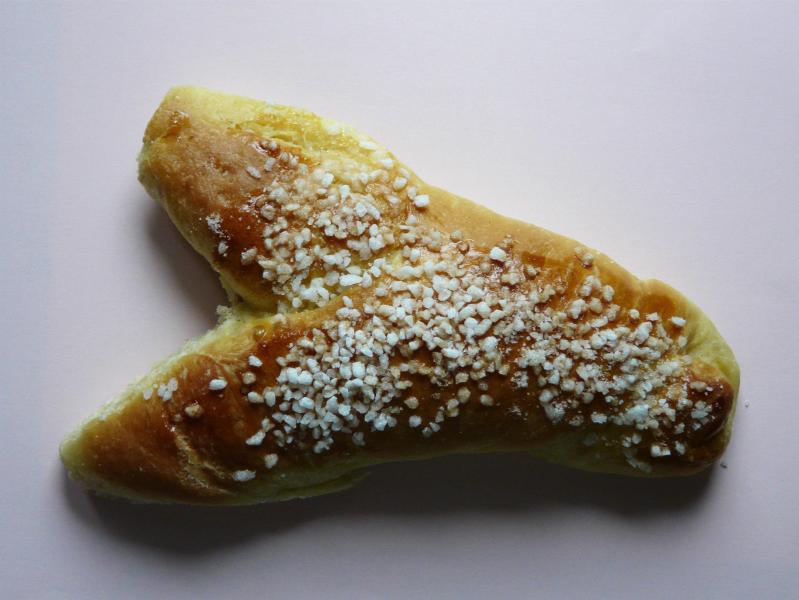 Une cornuelle, viennoiserie de Dordogne, France.
