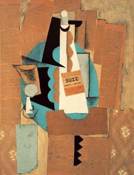 Picasso’s Verre et bouteille de Suze (1912)