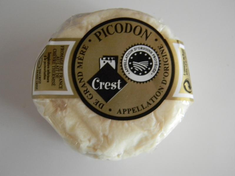 Picodon au lait de chèvre thermisé - Appellation d'Origine Protégée - Laiterie industrielle Valcret à Crest (Drôme)