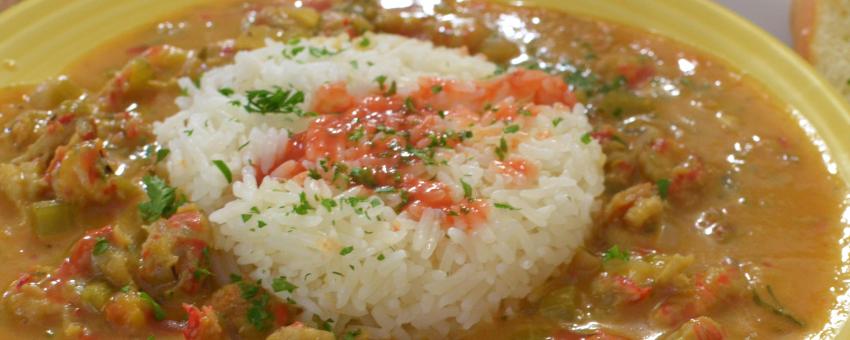 Crawfish etouffee