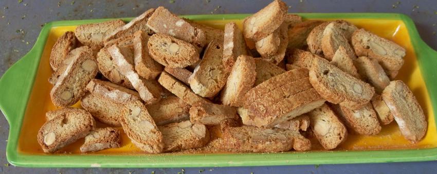 Petits gateaux les croquants de Vinsobres, dans la Drôme provençale