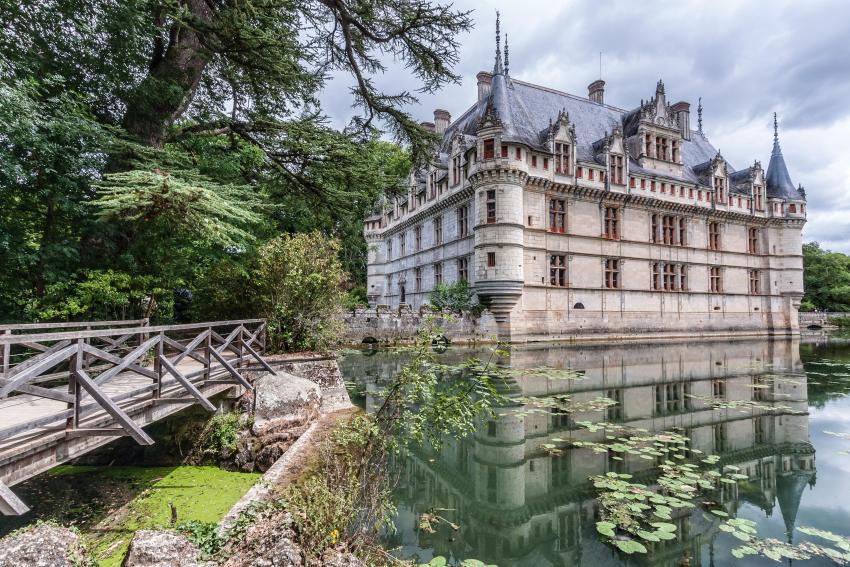 Château d'Azay-le-Rideau, Indre-et-Loire, France