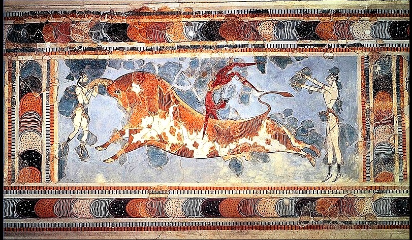 Knossos Bull Leaping Fresco