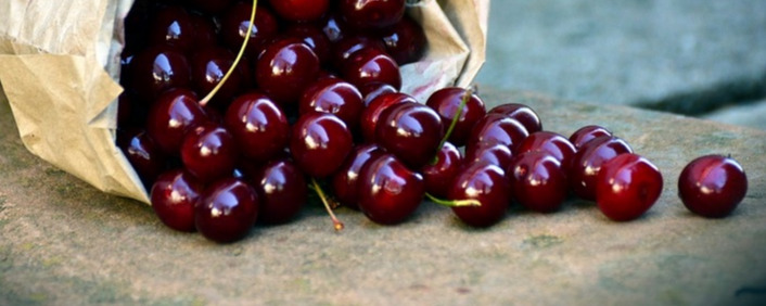 sour cherries