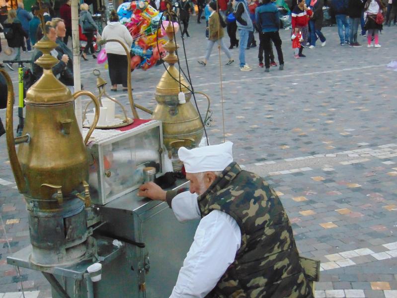 Salep vendor at Monastrikai, Athens, Greece