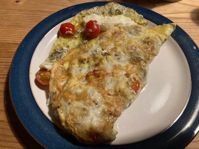 feta omelet