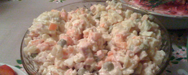 My favorite Latvian/Russian salad