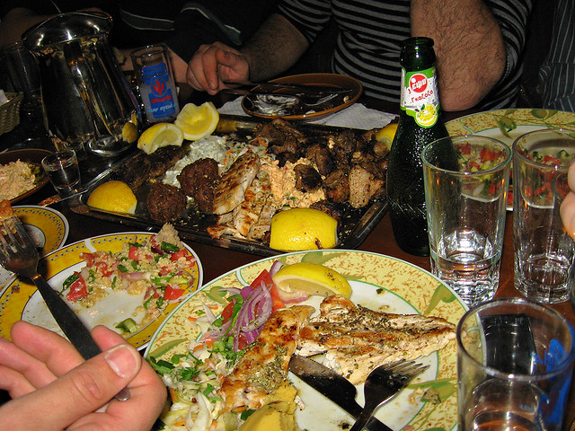 greek food "Kopsidia"
