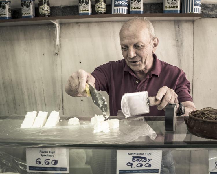 The Athens Cheese Man