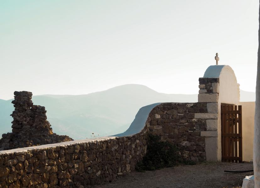 Small church on top of the hill