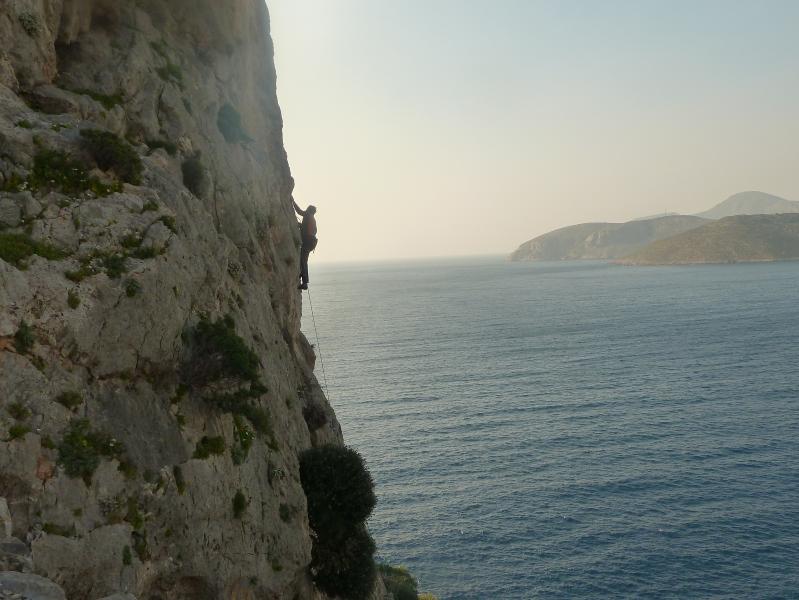 Climbing at Kalymnos Island