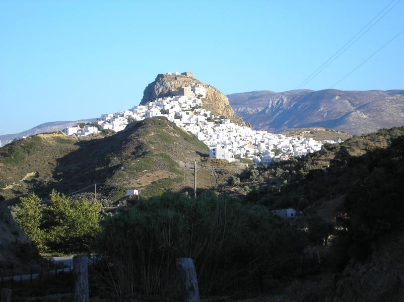 The main village of Skyros island - Greece