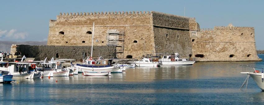 Venitian Fortress of Koules, Heraklion, Crete, Greece