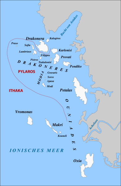 Echinades Archipelagos, Greece (German)