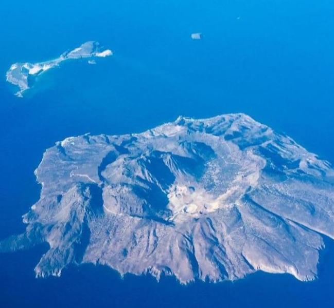 Nisyros from the air