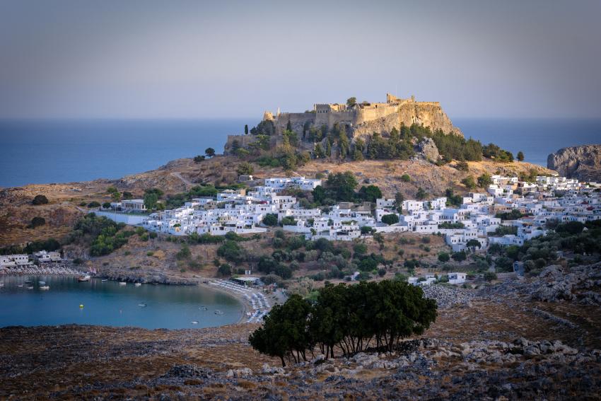 Small aegean village