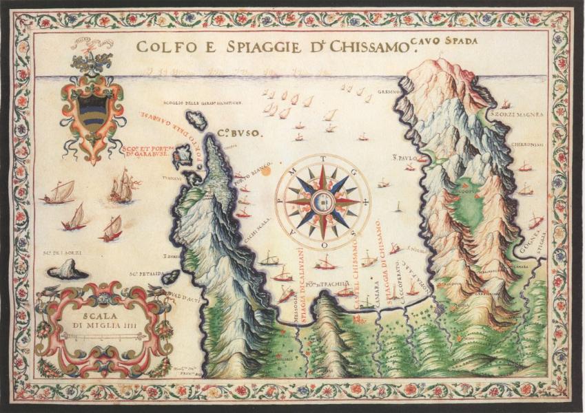 Map by Francesco Basilicata, 1618