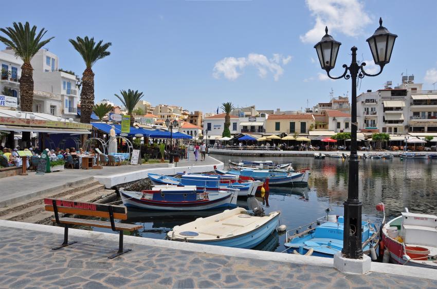 Agios Nikolaos (Crete, Greece): the old harbour