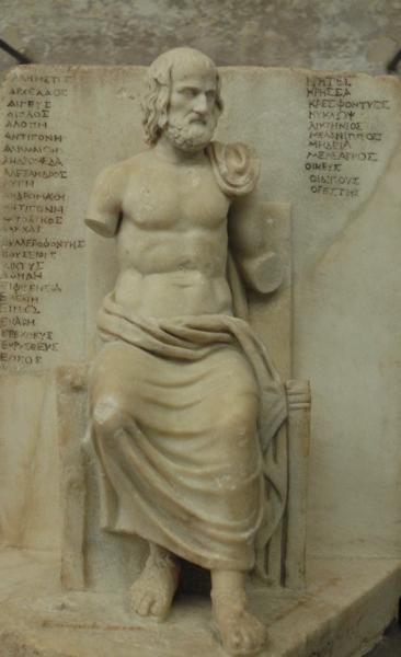 Statue of Euripides, 2nd c. AD