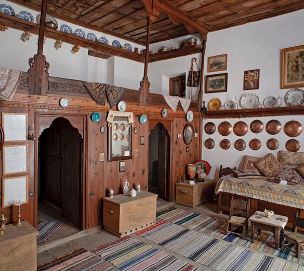 Interior of a house on Skyros