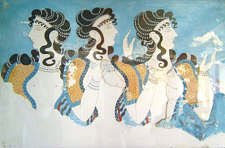 Fresco from Knossos palace