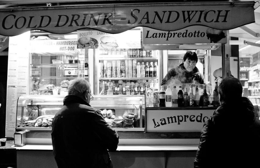 lampredotto stand in Florence