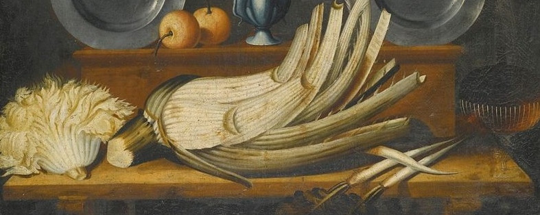 Still Life with Cardoons by Bernardo Polo