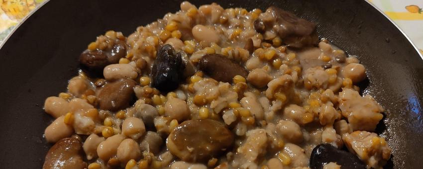 Crapiata, typical dish from Matera