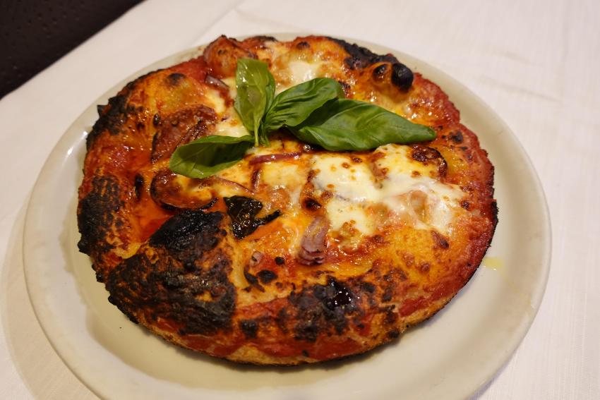 Pizza al tegamino from Torino, Italy