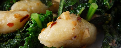 gnoccacci with kale gnoccacci with kale