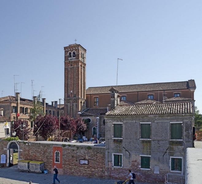 View of S. Giobbe from the Ponte di Tre Archi View of S. Giobbe from the Ponte di Tre Archi