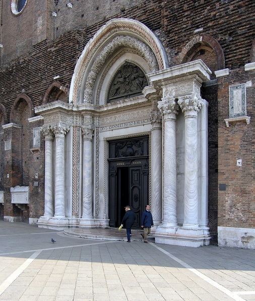 Entrance to SS Giovanne e Paolo Entrance to SS Giovanne e Paolo