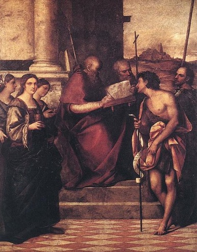 Sebastiano de Piombo's Seven Saints