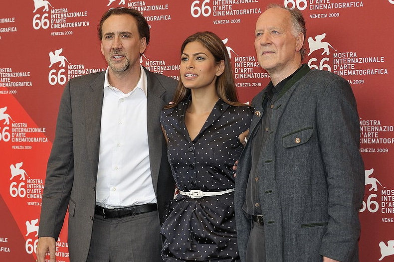 Cage Mendes and Herzog at the Venice Film Festival Cage Mendes and Herzog at the Venice Film Festival