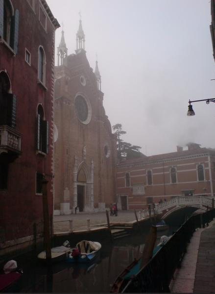 The Frari in the mist The Frari in the mist