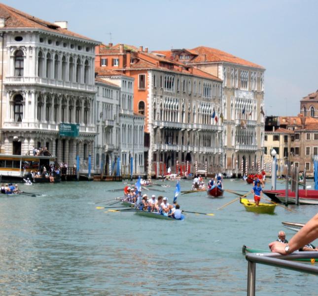 Vogalunga on the Grand Canal Vogalunga on the Grand Canal
