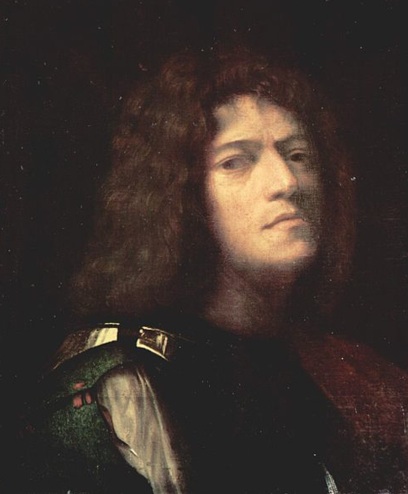 Giorgione, Self portrat as David