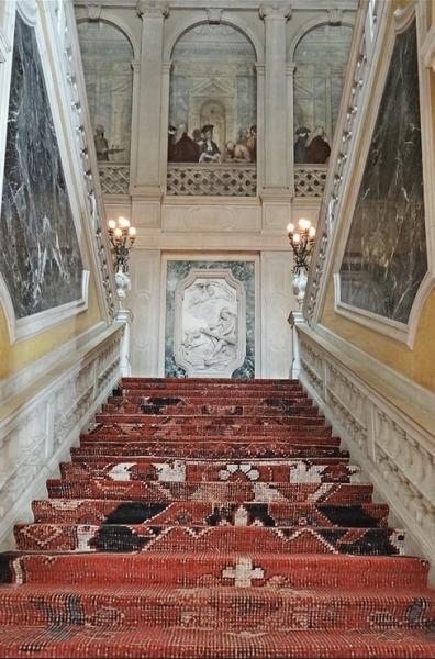Grand Staircase in the Palazzo Grassi