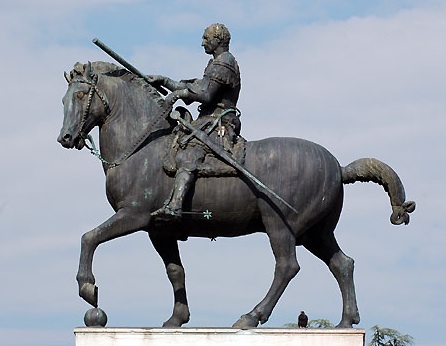 Donatello's statue of Gattamelata, Padua