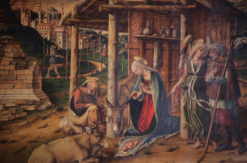 Adoration of the Shephards, by Crivelli