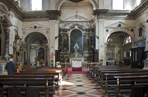 Interior of San Lio Interior of San Lio