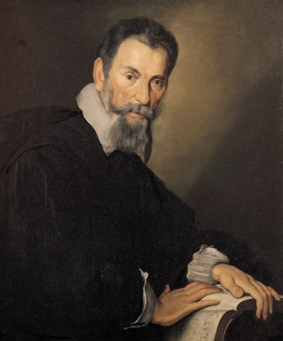 Monteverdi by Bernardo Strozzi, in the Accademia Monteverdi by Bernardo Strozzi, in the Accademia