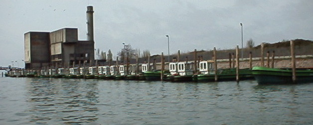 The island with the now demolished incinerator The island with the now demolished incinerator