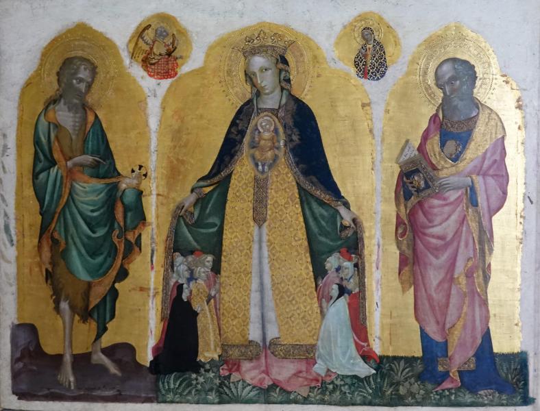 Jacobello del Fiore, Madonna della Misericordia with Saints, 14th century; Gallerie dell'Accademia, Venice (1)