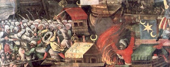 Scene from the Battle of Lepanto Scene from the Battle of Lepanto